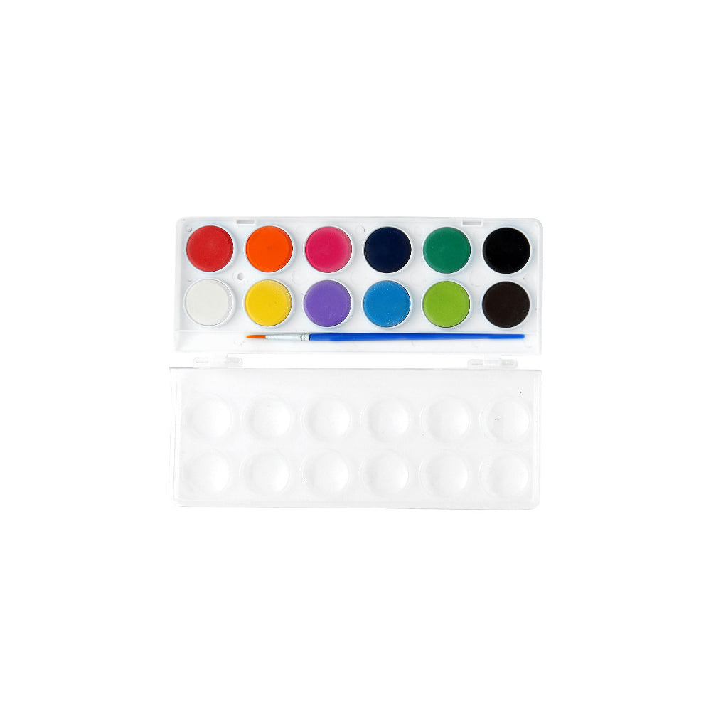 Coffret de 12 aquarelles 