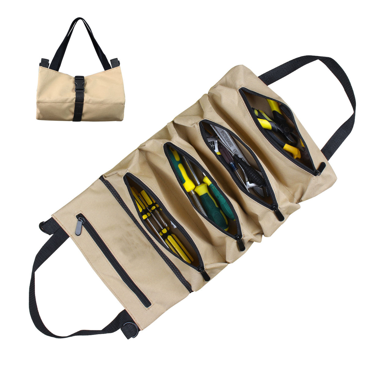 Bolsa de lona multiusos para guardar herramientas 