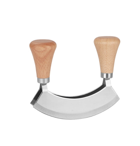 Double Blade Mincing Knife