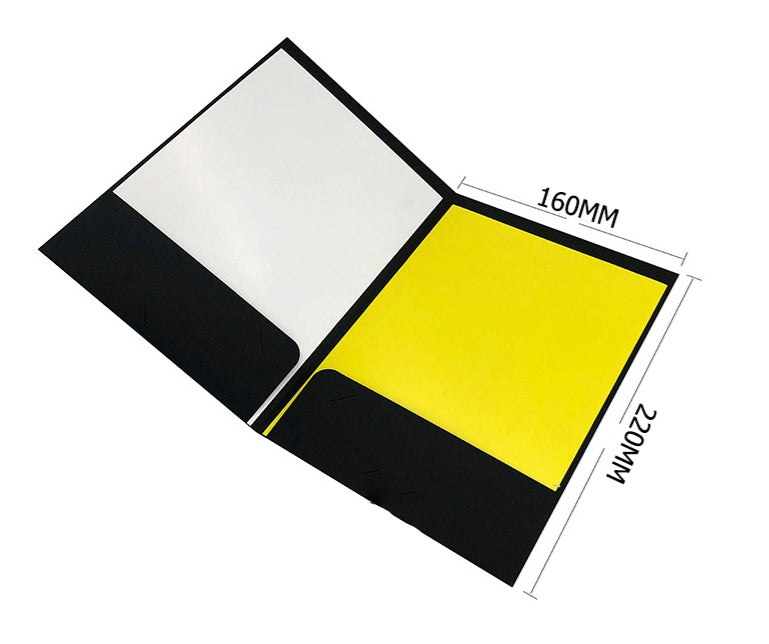 Chemise papier A5 avec pochette 