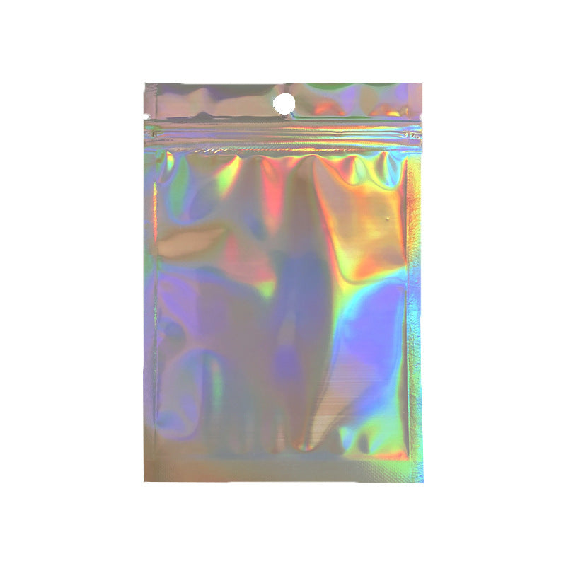 Sachet holographique refermable 