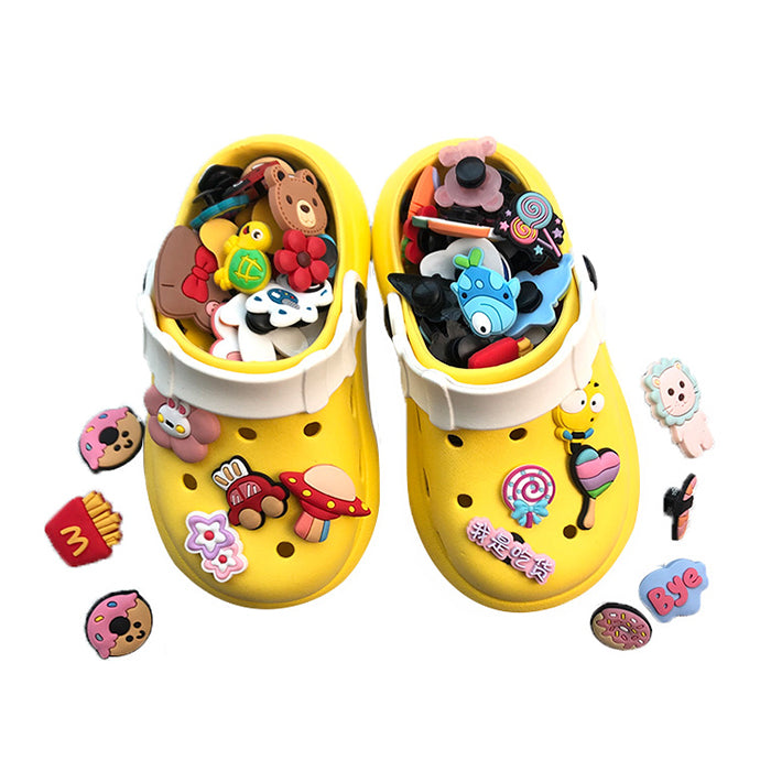 Breloques de chaussures en PVC personnalisées 