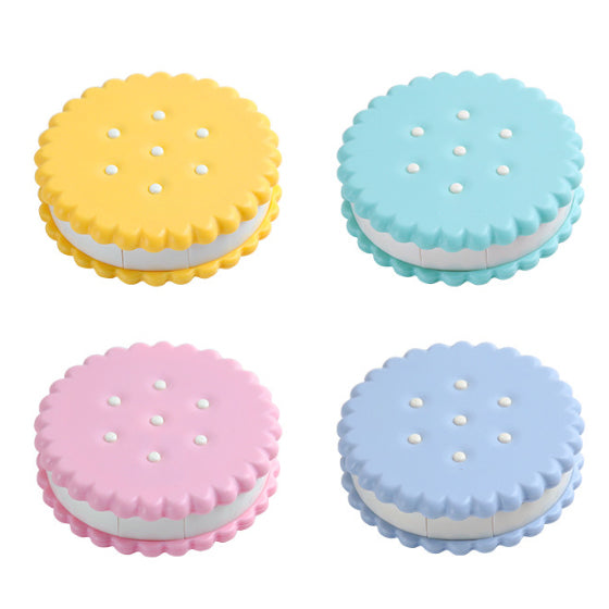 Cookie Shaped Contact Lens Case