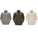 Chaqueta polar suave con cremallera 