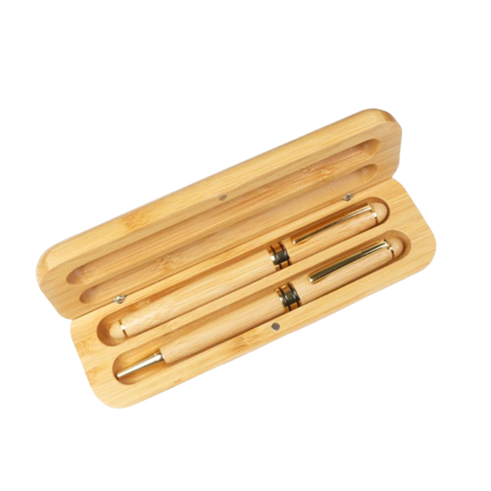 Wooden Pen Set With Holder