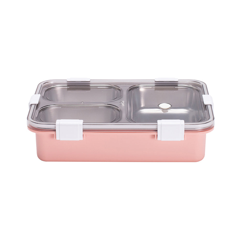 Boîte à bento à compartiments avec ensemble d'ustensiles 