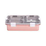 Boîte à bento à compartiments avec ensemble d'ustensiles 