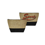Linen Makeup Bag