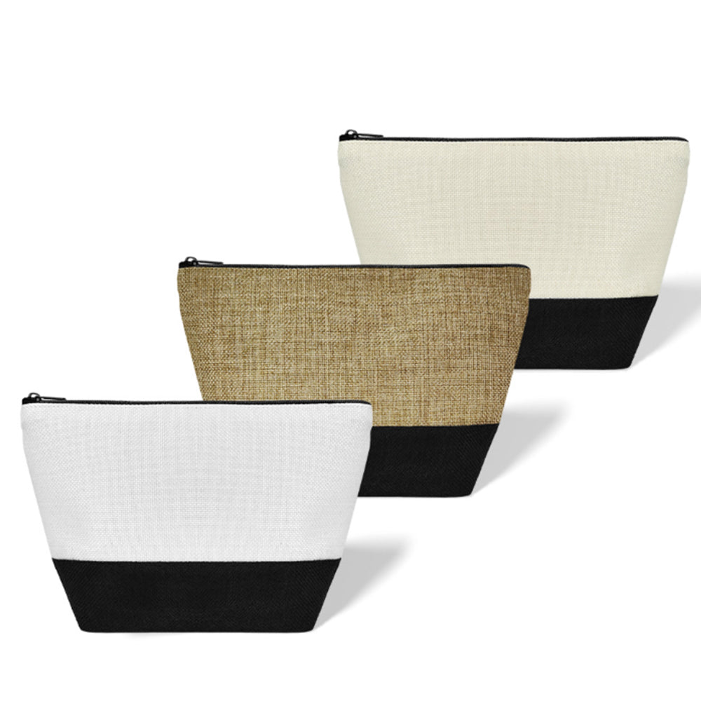 Linen Makeup Bag