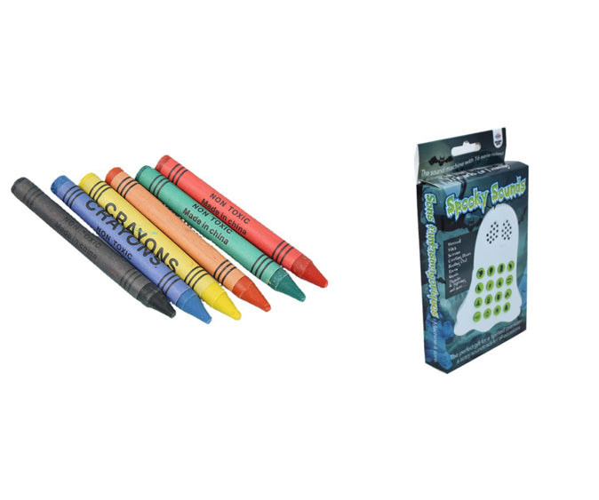 8 crayons de sécurité 