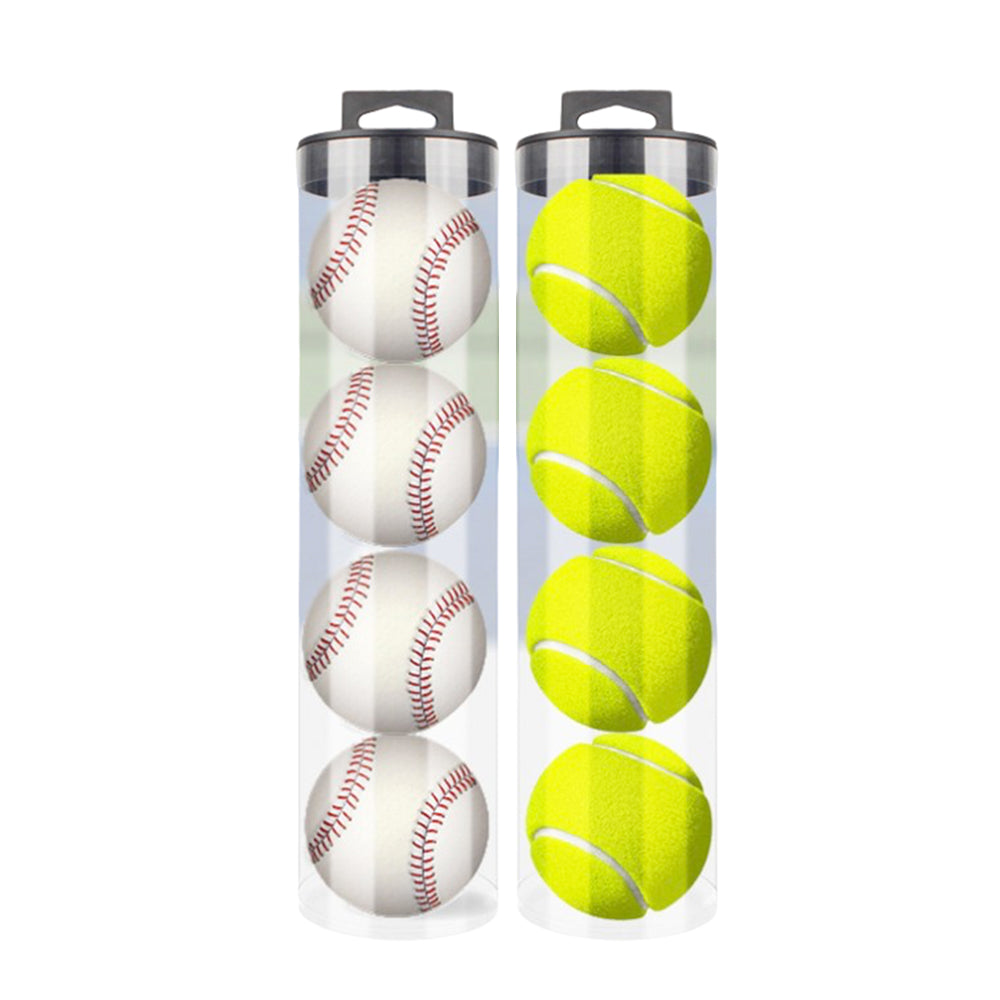 Tubo de embalaje transparente de PS para pelotas de tenis 