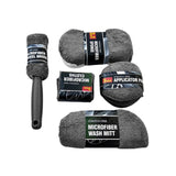 Kit de lavage et de nettoyage de voiture 9 pièces 
