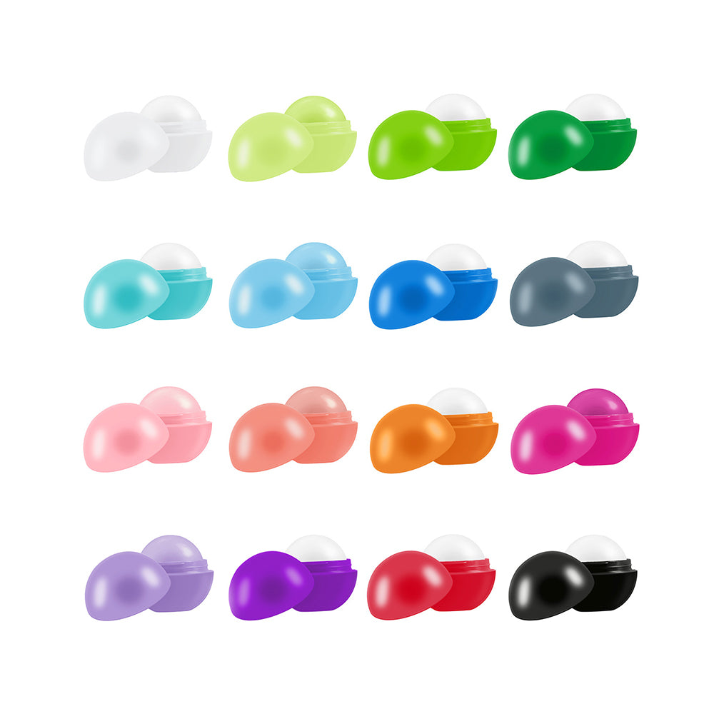 Clear Plastic Lip Balm Tube With Two Lip Balm