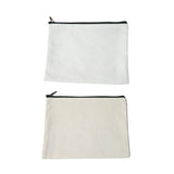 Zippered Canvas Promotional Pouch