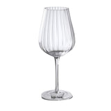 Striped Promotional Red Wine Glass