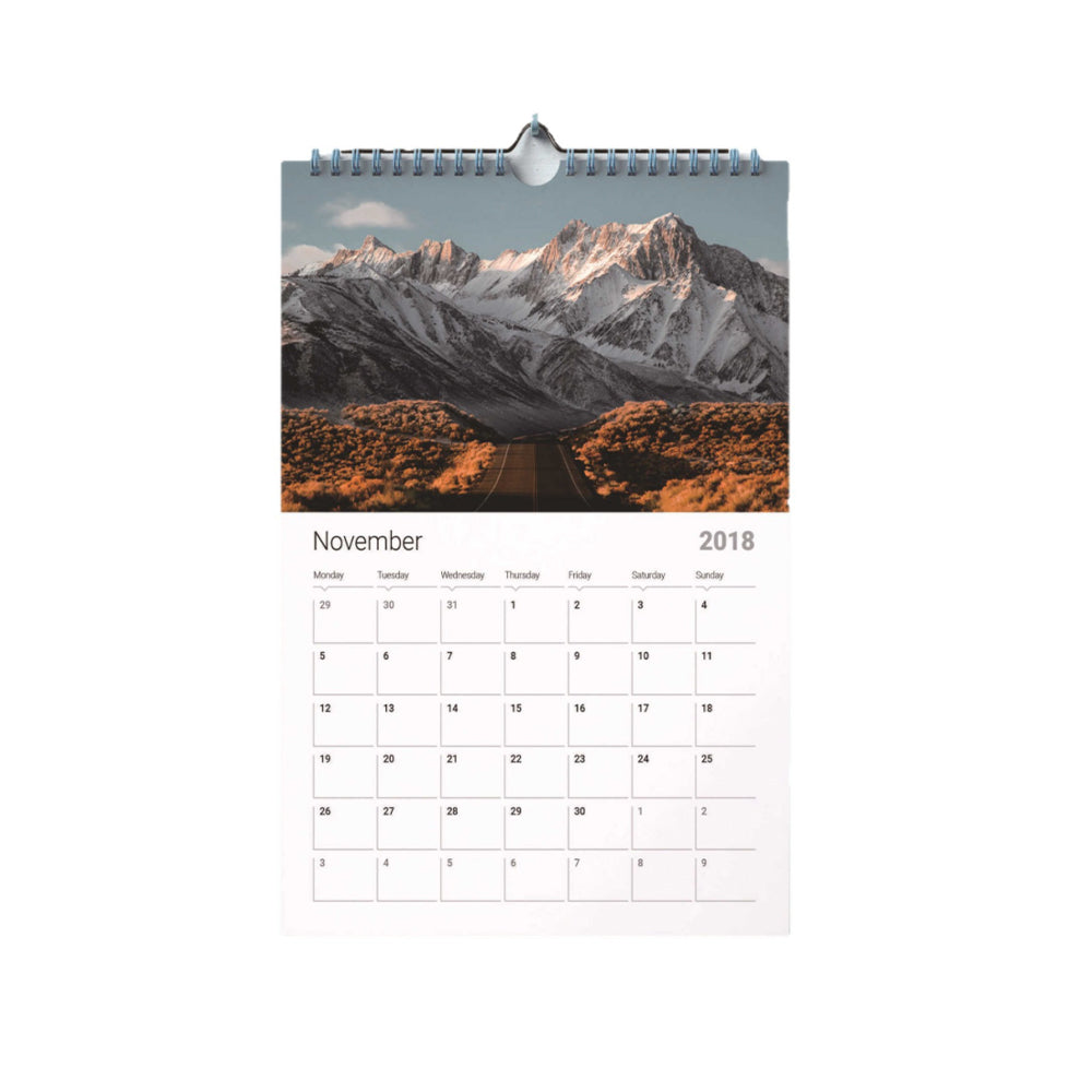 Custom Promotional Hanging Wall Calendar
