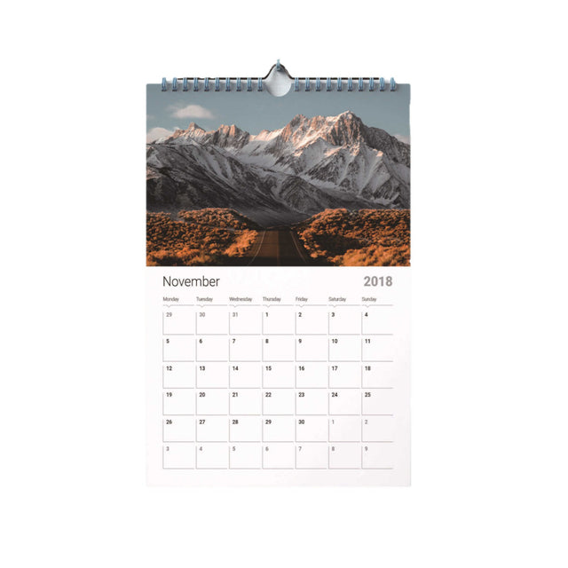 Custom Promotional Hanging Wall Calendar