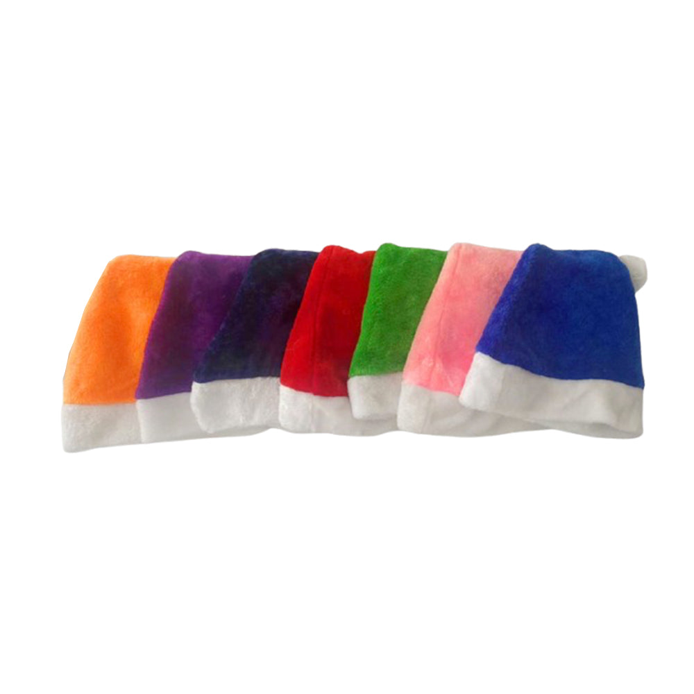 Premium Short-plush Christmas Santa Hat
