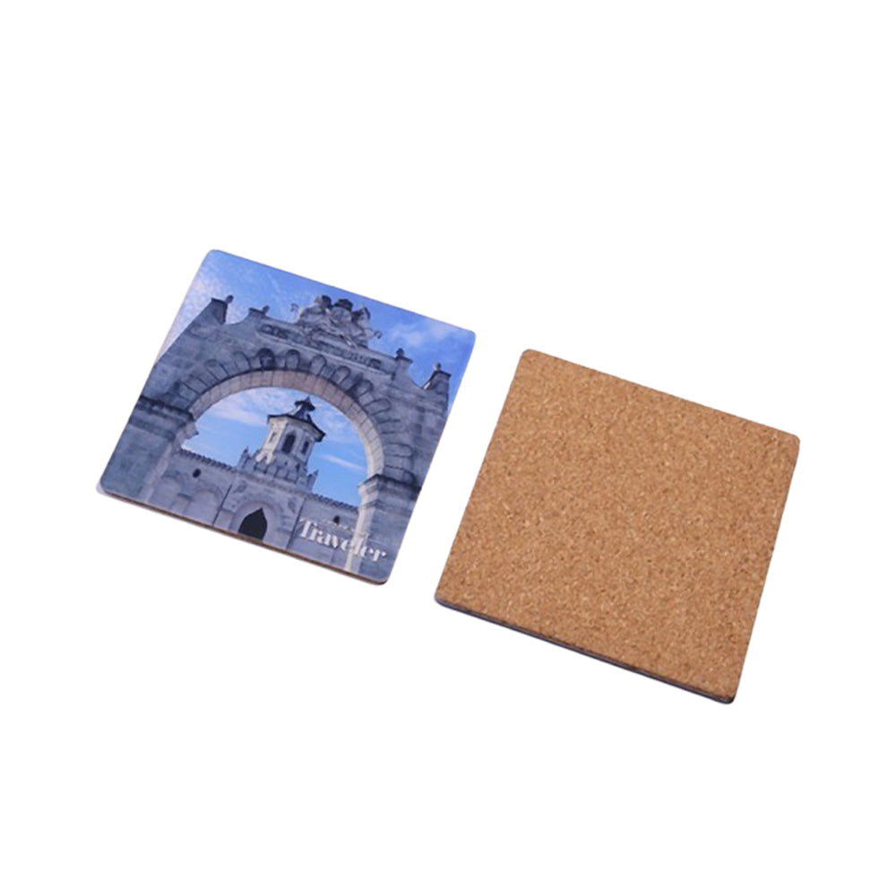 Custom Acrylic & Cork Coaster
