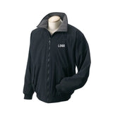 Custom Promotional Water-repellent Nylon & Fleece-lined Jacket