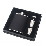 Premium Stainless Steel 8oz Hip Flask Set