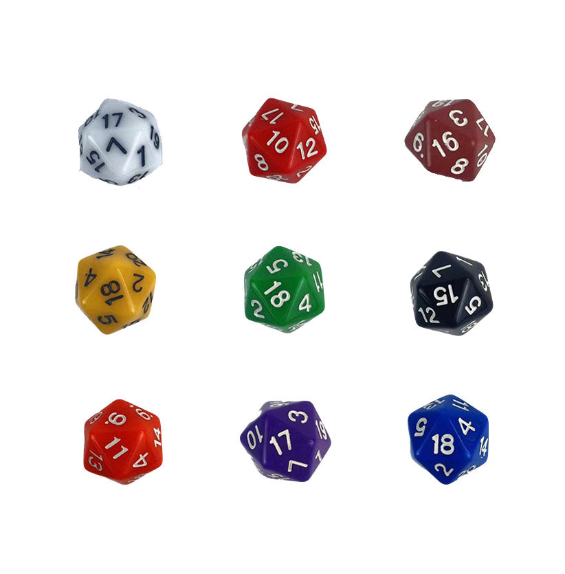 Dados de 20 caras 