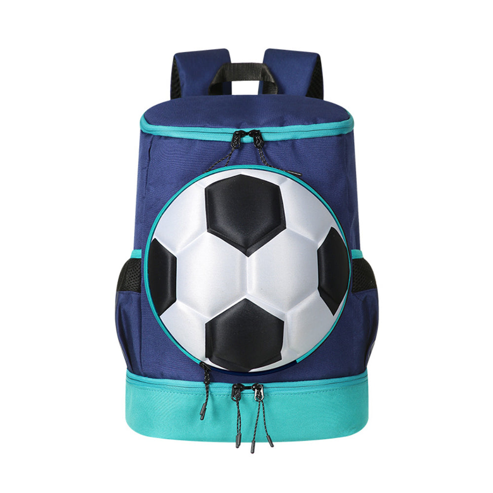 Soccer-themed Oxford Cloth Double-shoulder Backpack