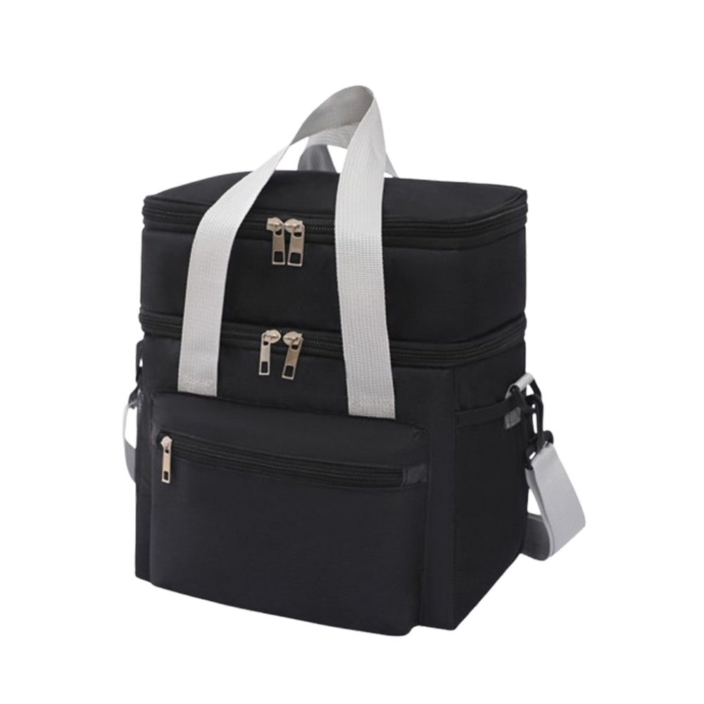Double-layer Insulated Oxford Fabric Lunch Bag