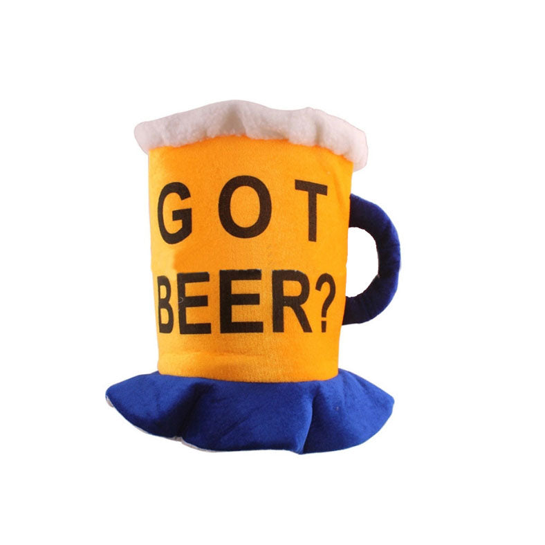 Chapeau de chope de bière 