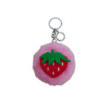Strawberry Plush Makeup Mirror