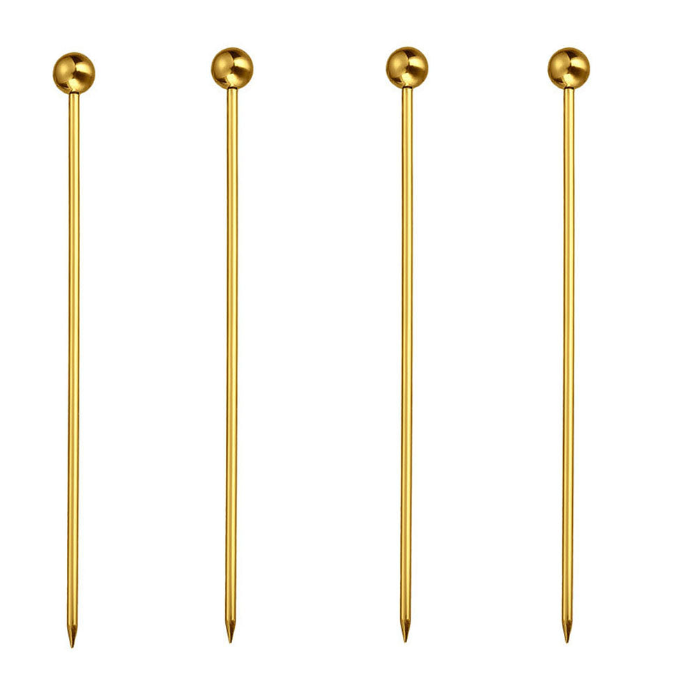 4pcs Stainless Steel Cocktail Picks