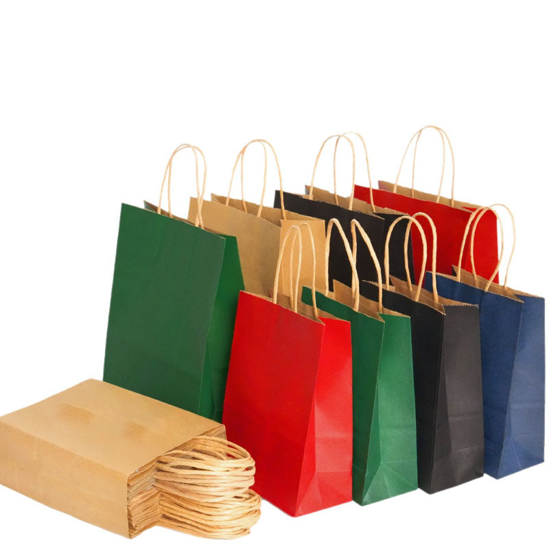 Kraft Paper Gift Bag With Handle