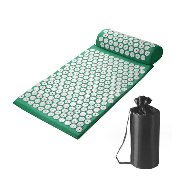 Juego de esterilla y almohada de acupresión Fit 