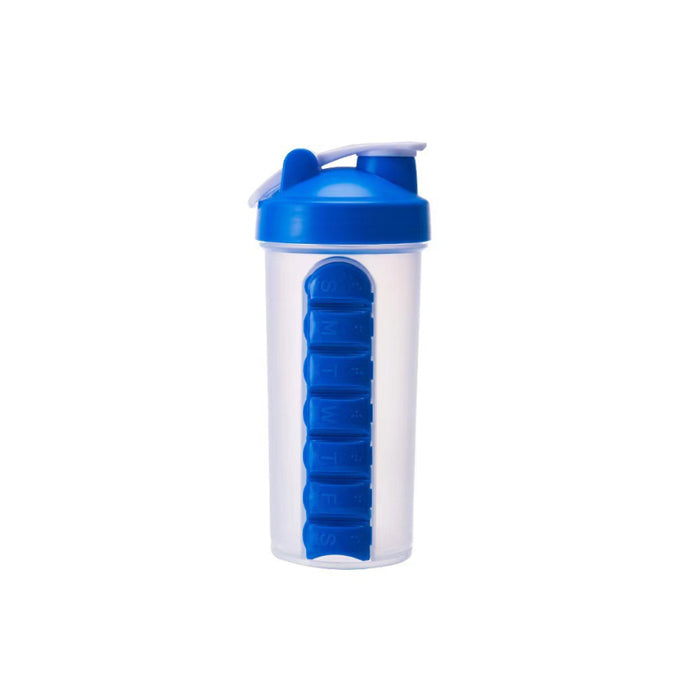 Vaso mezclador con pastillero deportivo 