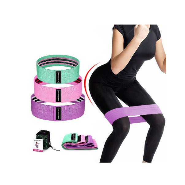3 bandas de resistencia para yoga 