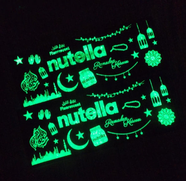 Autocollant phosphorescent de 4 pouces 