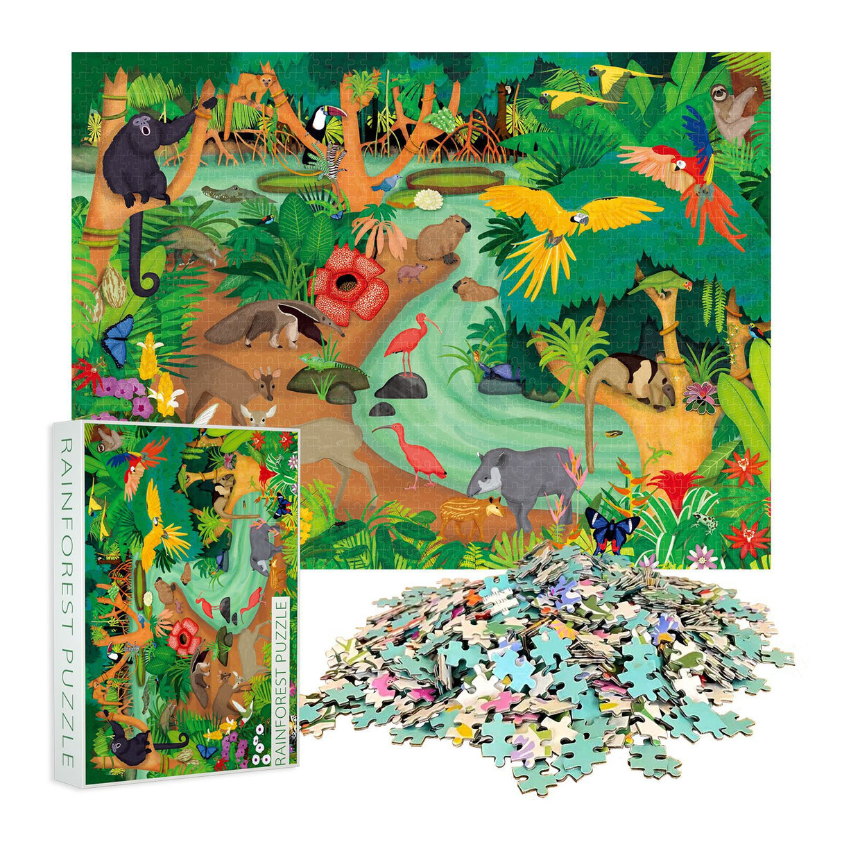 Puzzle personnalisé de 1500 pièces 