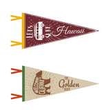Bandera colgante de fieltro 