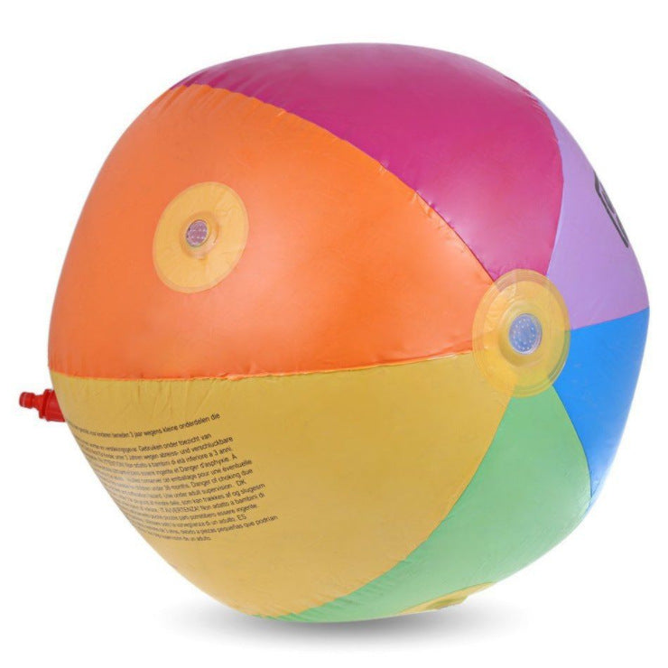 Bola de agua inflable rociadora 