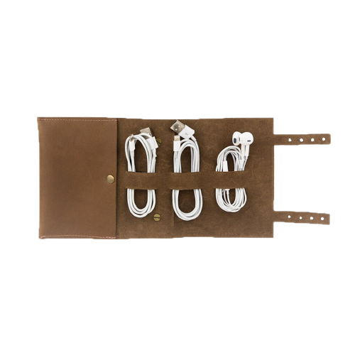 Envoltura de cordón de cuero 