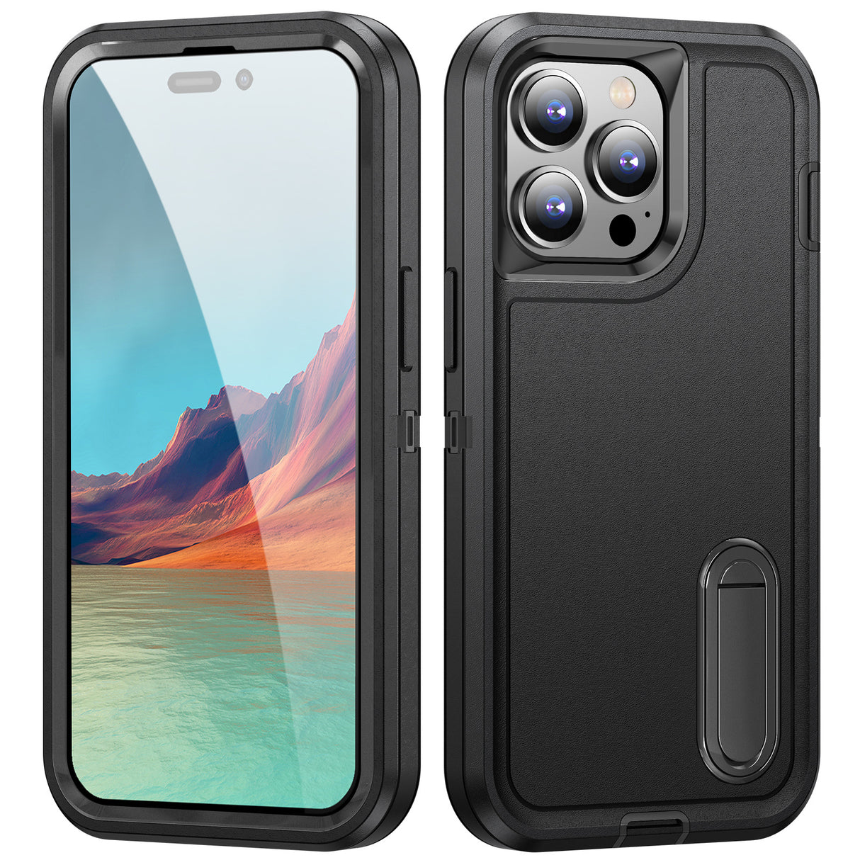 Coque iPhone 15 avec support 