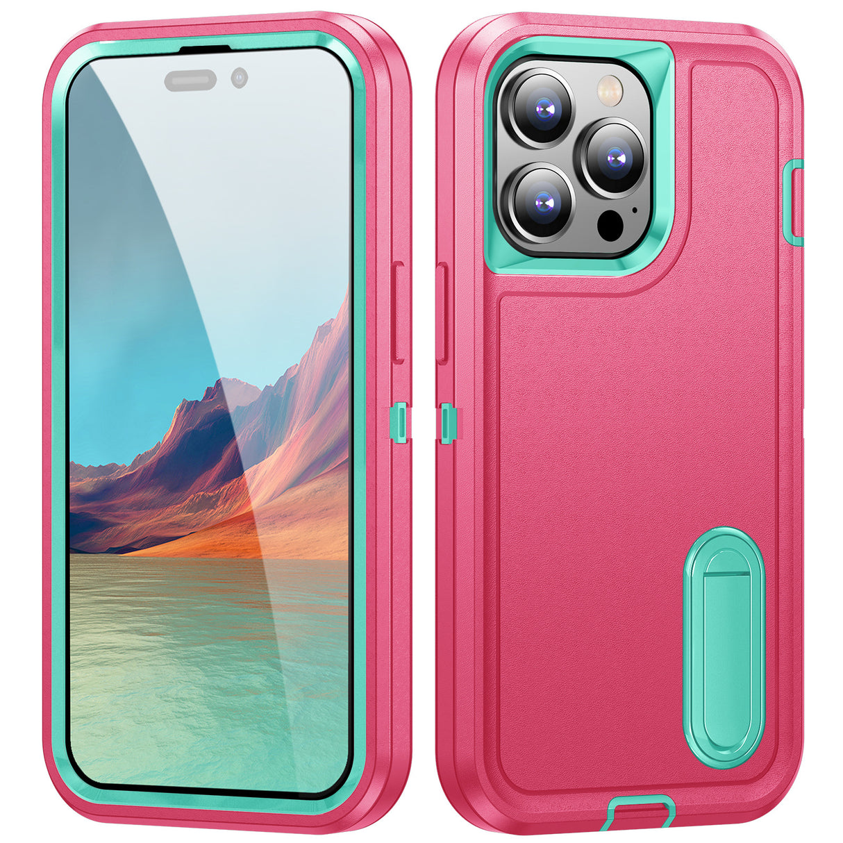 Coque iPhone 15 avec support 