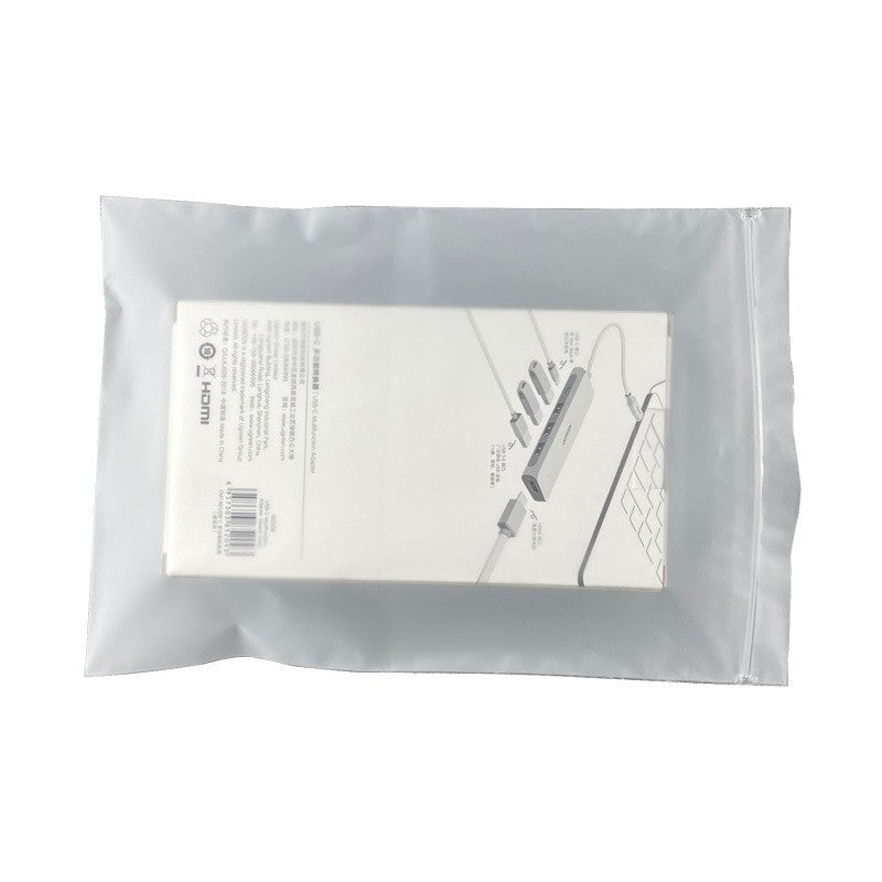 6" Frosted Zip - lock Bag - Yorkn Inc✅