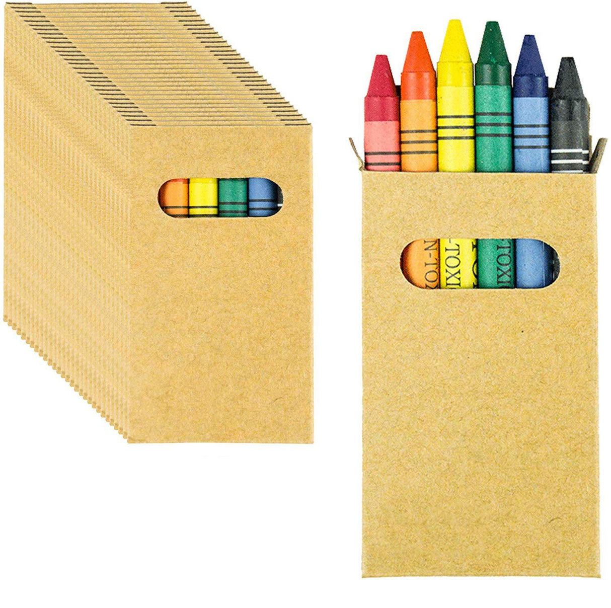 6 Piece Crayon Box Set - Yorkn Inc✅