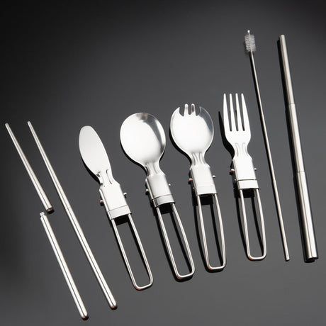 6 - piece Foldable Cutlery Set - Yorkn Inc✅