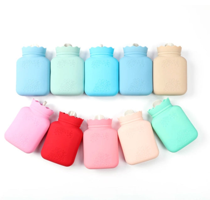 Bolsa de agua caliente de silicona 