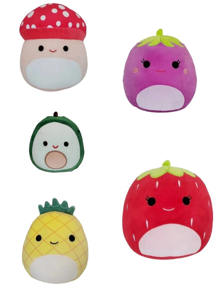 Peluches de anime con cara sonriente 