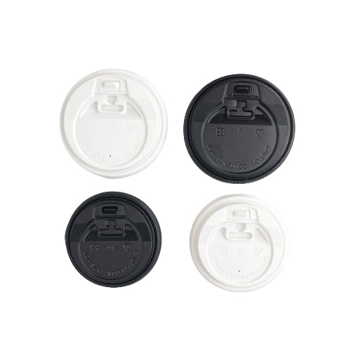 Taza de café de doble capa de 12 oz con borde 