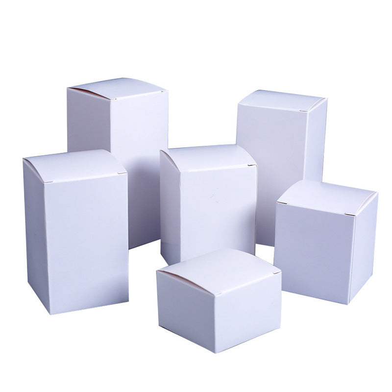Caja de papel de forma cuadrada 