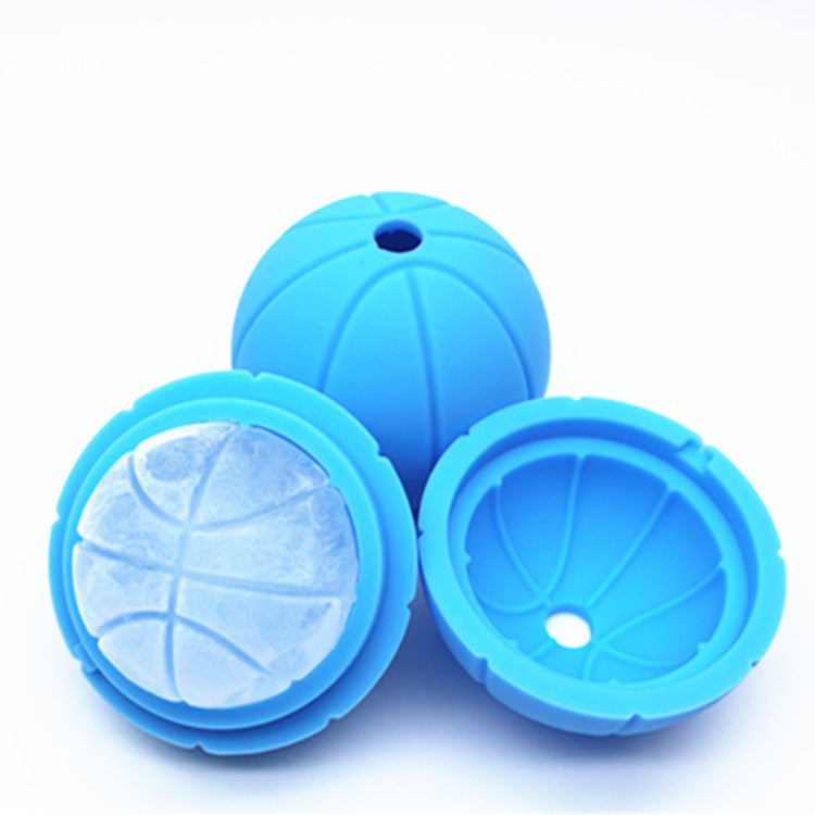 Molde de silicona para hielo con forma de balón de fútbol 